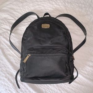 Black Michael Kors backpack